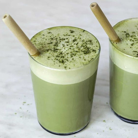 Creamy Oat Matcha Shake - Mosi Tea