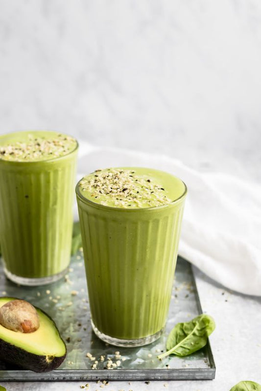 Avocado and Green Mint Tea Smoothie - Mosi Tea