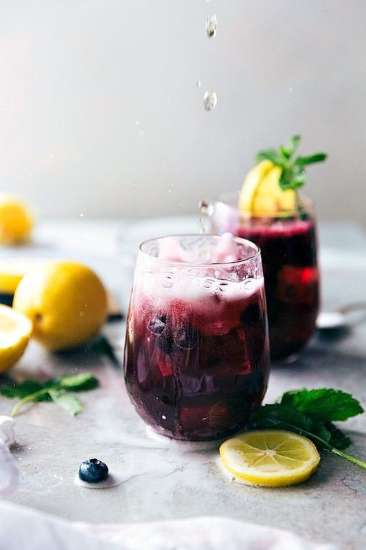 Blueberry Rooibos Lemonade - Mosi Tea