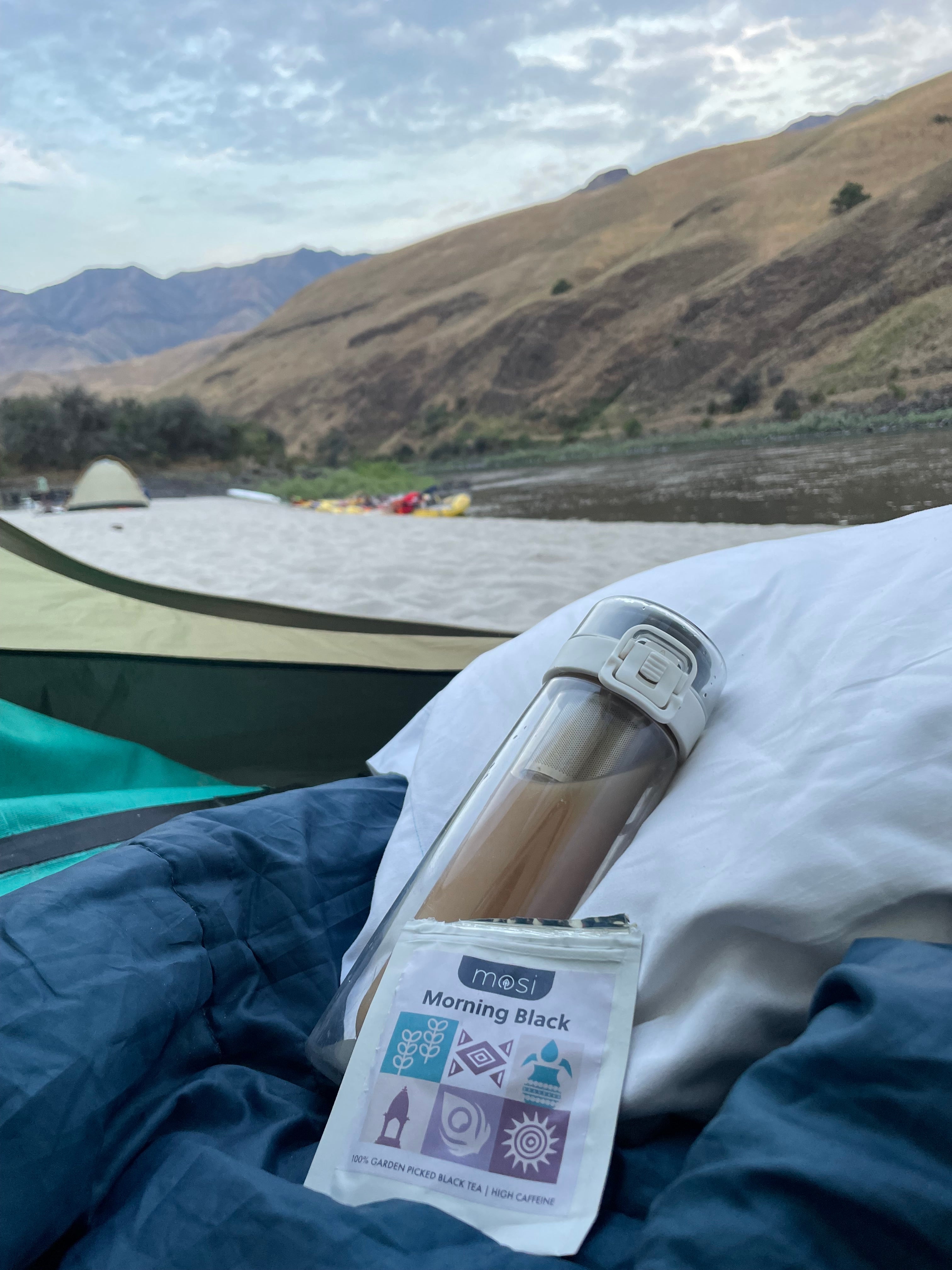 Camping & Adventure Travel with Tea - Mosi Tea
