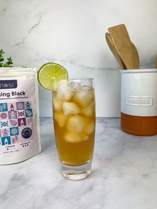 Coconut Lime Morning Black Iced Tea - Mosi Tea