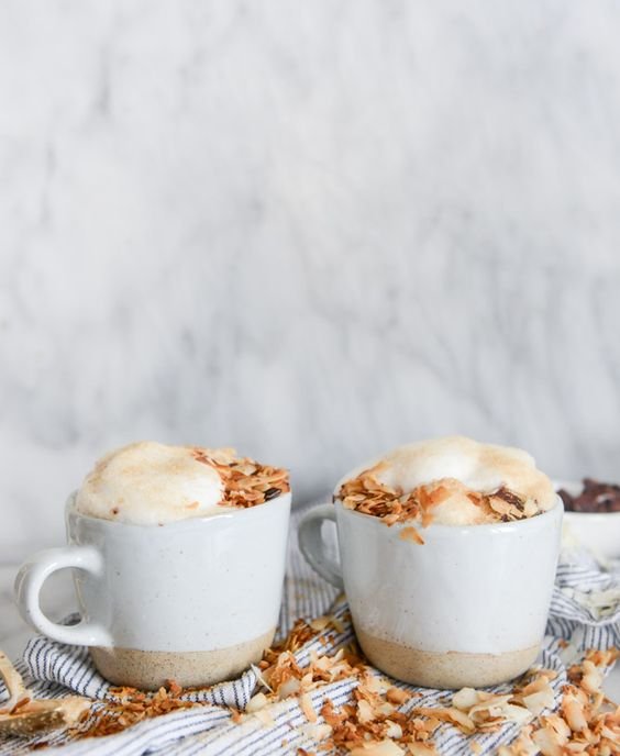 Creamy Coconut Oolong Latte - Mosi Tea