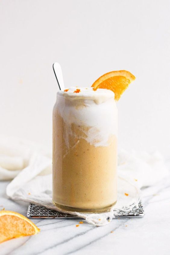 Creamy Orange Spice Latte - Mosi Tea
