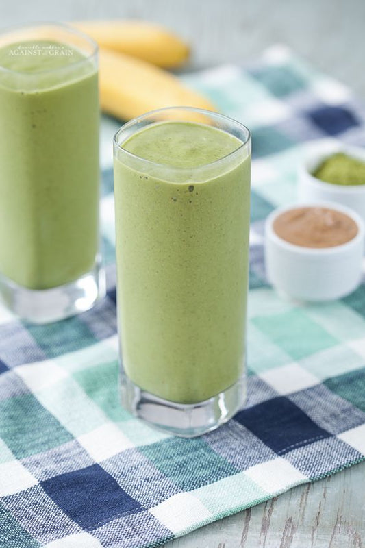 Creamy Vanilla Matcha Smoothie - Mosi Tea