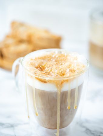 Earl Grey Caramel Brulée Latte - Mosi Tea