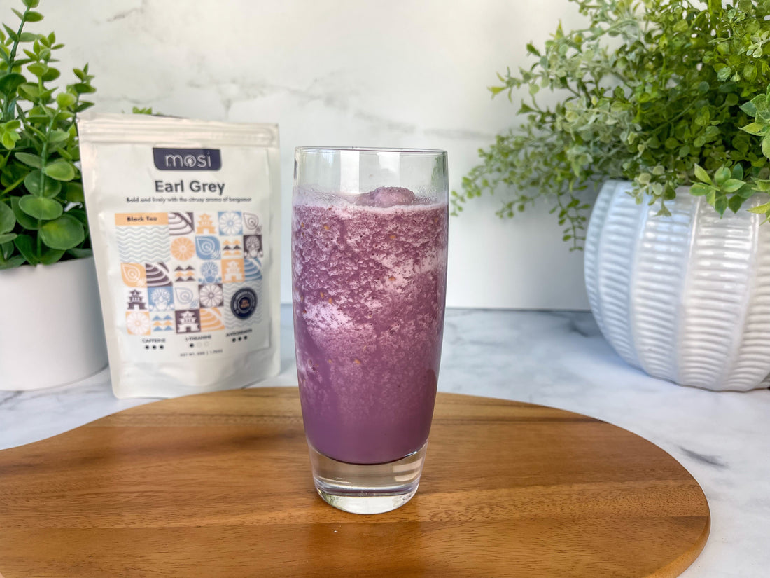 Earl Grey Tea Blackberry Smoothie - Mosi Tea