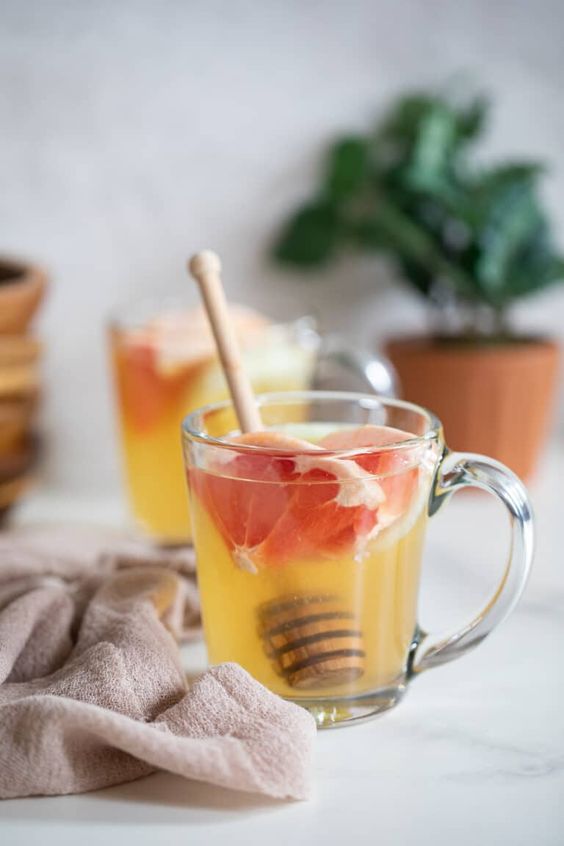 Grapefruit Black Fruit Tea - Mosi Tea