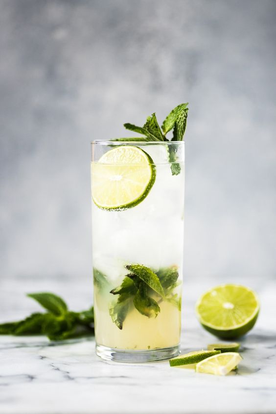 Green Mint Mojito Mocktail - Mosi Tea
