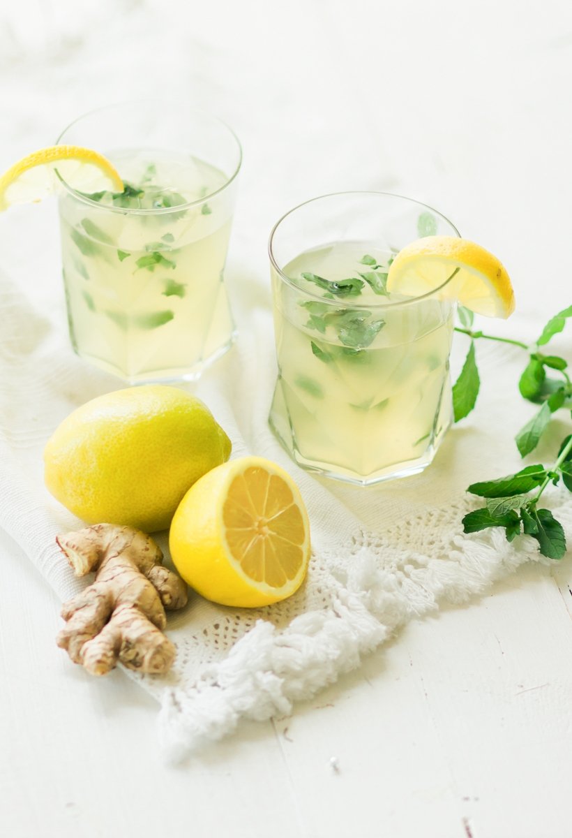 Green Tea Mint Lemonade - Mosi Tea