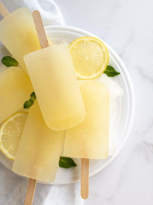 Honey Green Chamomile Citrus Popsicles - Mosi Tea