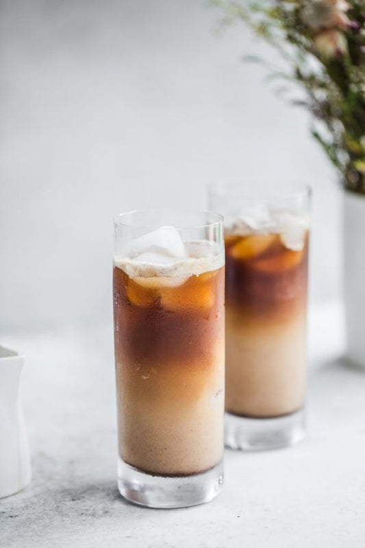 Iced Coconut and Rooibos Lavender Tea Latte - Mosi Tea