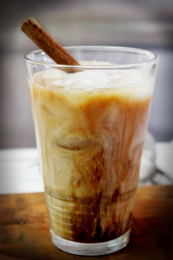 Iced Masala Chai Tea with Almond Milk - Mosi Tea