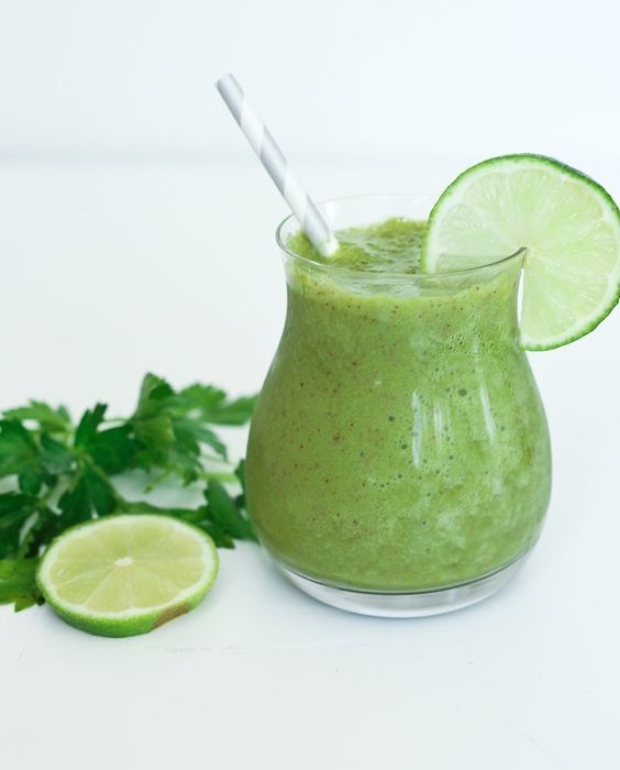 Key Lime Pie Green Mint Smoothie - Mosi Tea