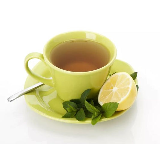 Lemon-Ginger Green Mint Tea - Mosi Tea