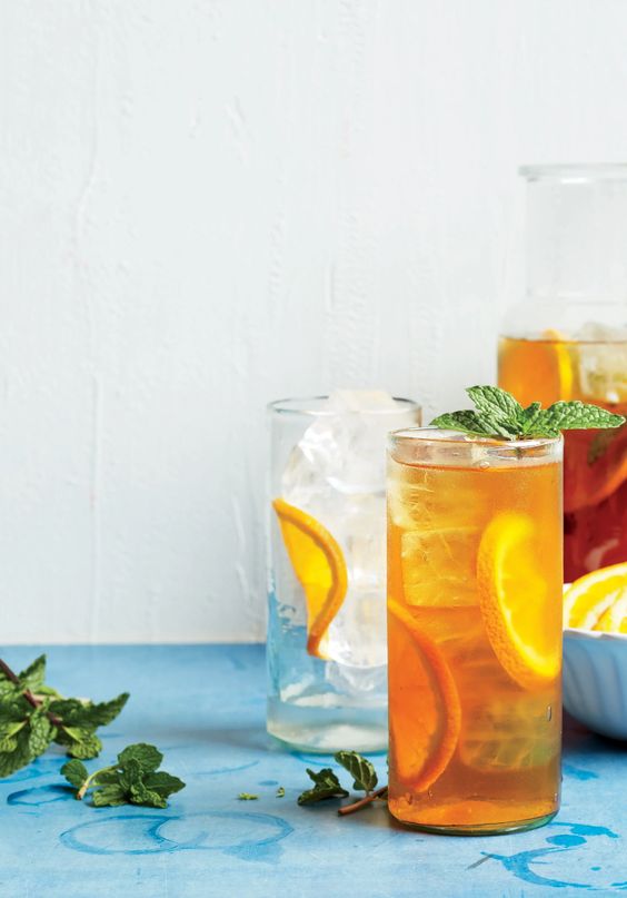 Lemon Orange Spice Iced Tea - Mosi Tea
