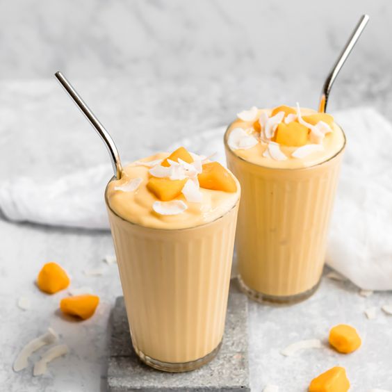 Mango and Orange Spice Tea Smoothie - Mosi Tea