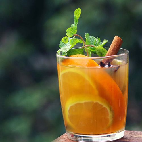 Mint Orange Spice Fruit Tea - Mosi Tea
