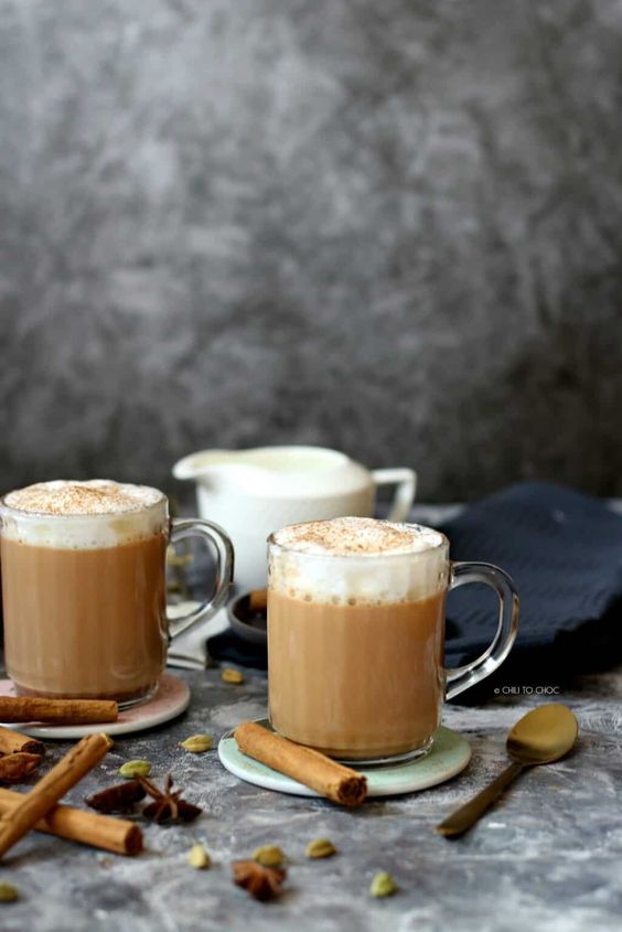 Morning Black Velvet Winter Spice Latte - Mosi Tea