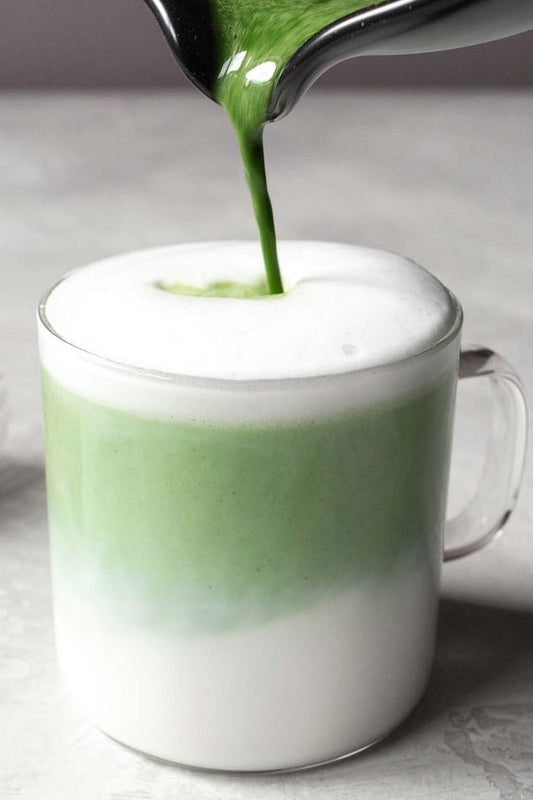 Oat Matcha Foam Latte - Mosi Tea