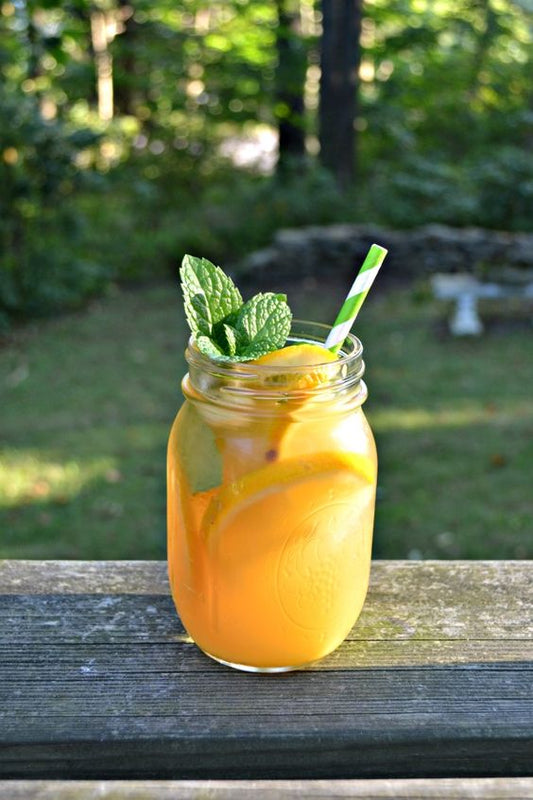 Orange Ginger Everest Oolong Iced Tea - Mosi Tea