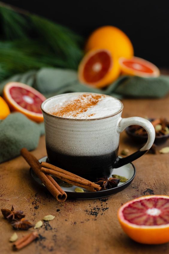 Orange Spice Tea Chai Latte - Mosi Tea