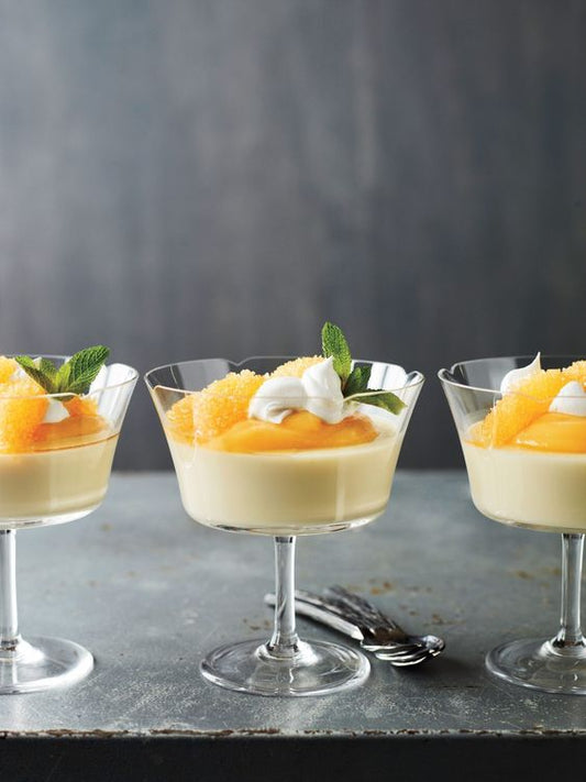 Orange Spice Tea Panna Cotta - Mosi Tea