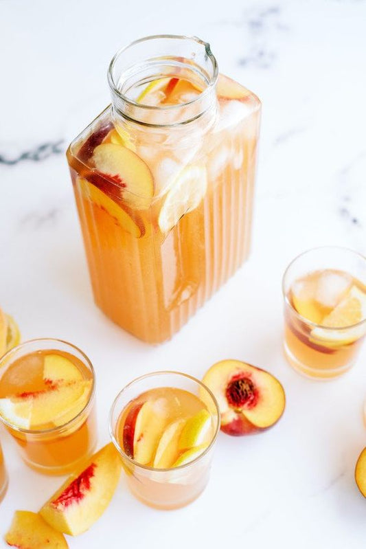 Peach Green Chamomile Tea Punch - Mosi Tea