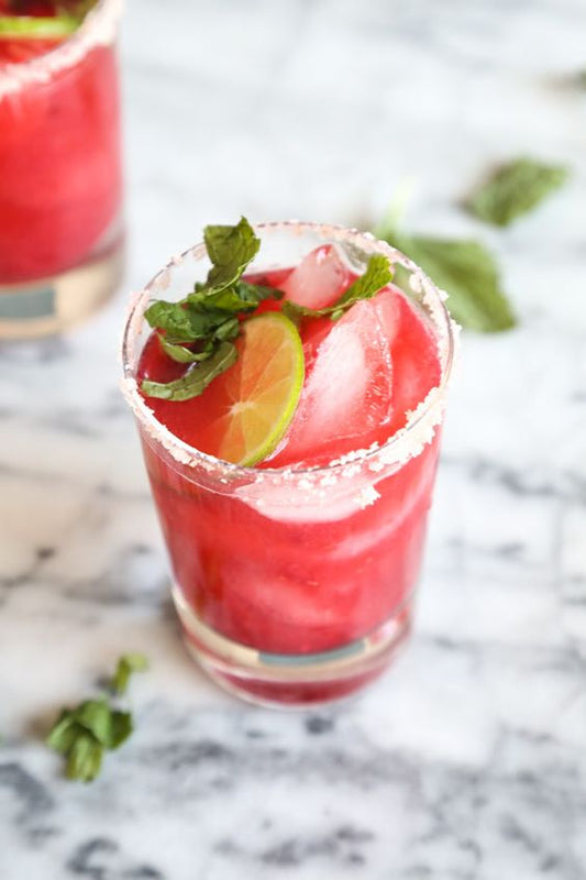 Raspberry Mint Margarita - Mosi Tea