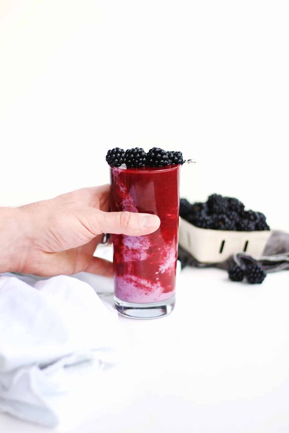 Rose Black Tea Berry Smoothie - Mosi Tea