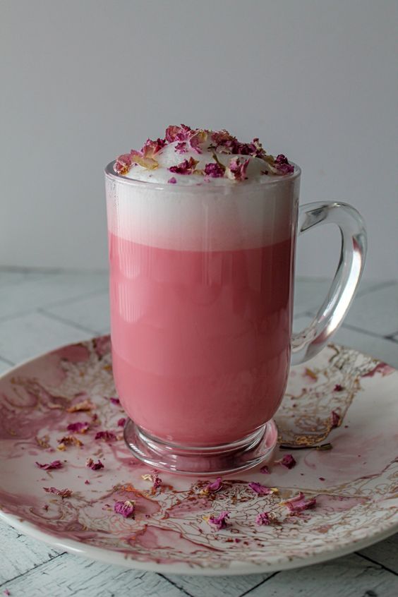 Rose Petal Latte - Mosi Tea
