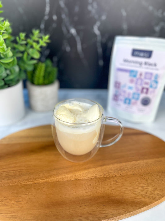 Sweet Morning Black Tea Ice Cream Float - Mosi Tea