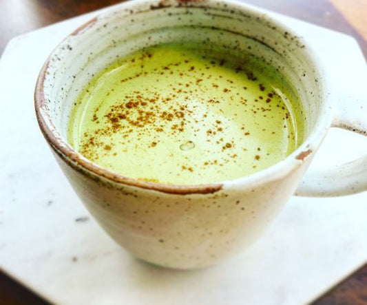 Vanilla Matcha Cinnamon Hot Latte - Mosi Tea