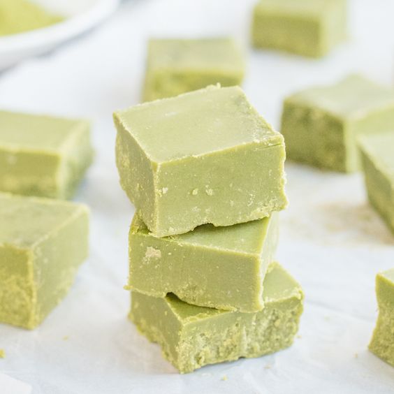 Vanilla Matcha Fudge - Mosi Tea