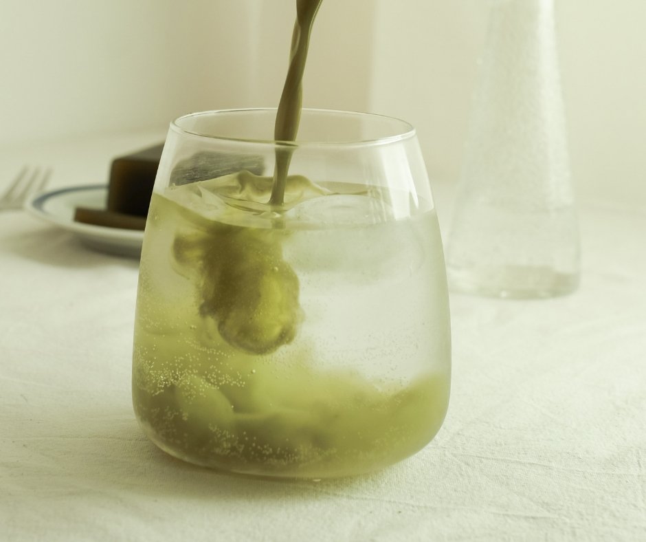 Vanilla Matcha Lemonade - Mosi Tea