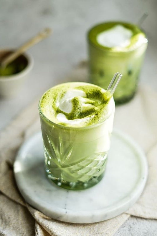 Vanilla Matcha Spiced Apple Latte - Mosi Tea