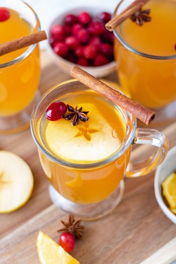 Warm Orange Spice Cider - Mosi Tea