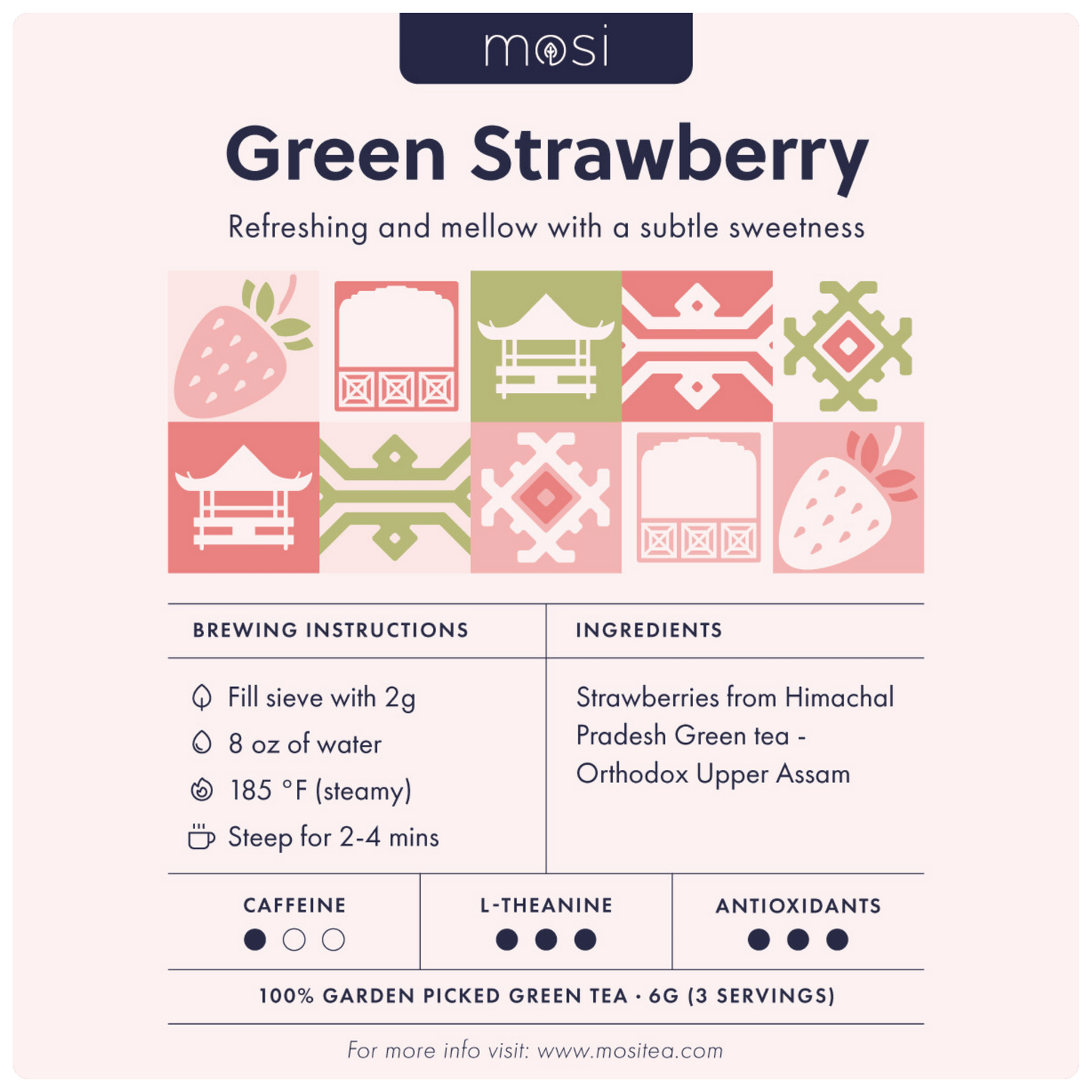 Green Strawberry (Member Exclusive) - Mosi Tea