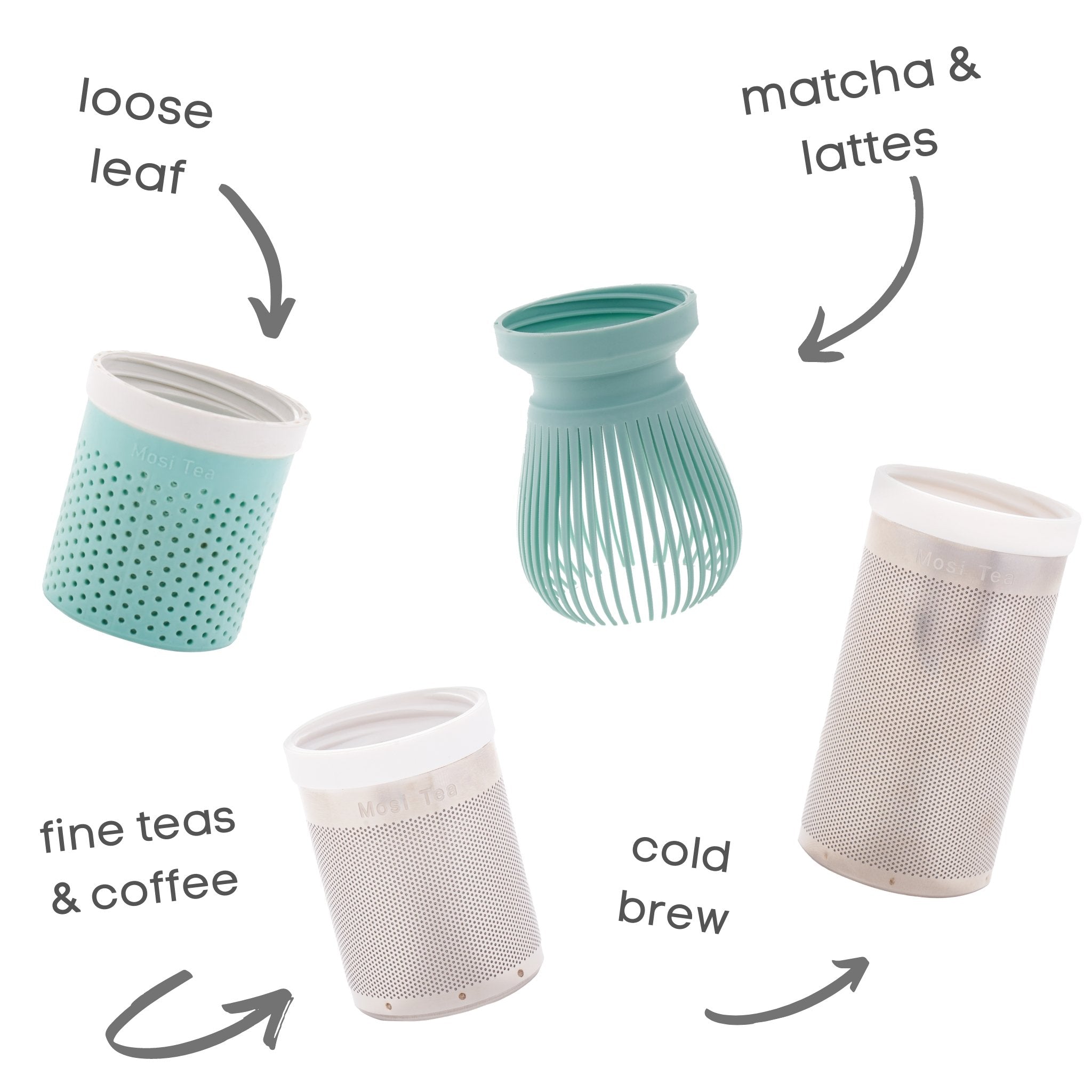 Portable All in One Tea, Match, and Coffee Infuser - Mosi – Mosi Tea