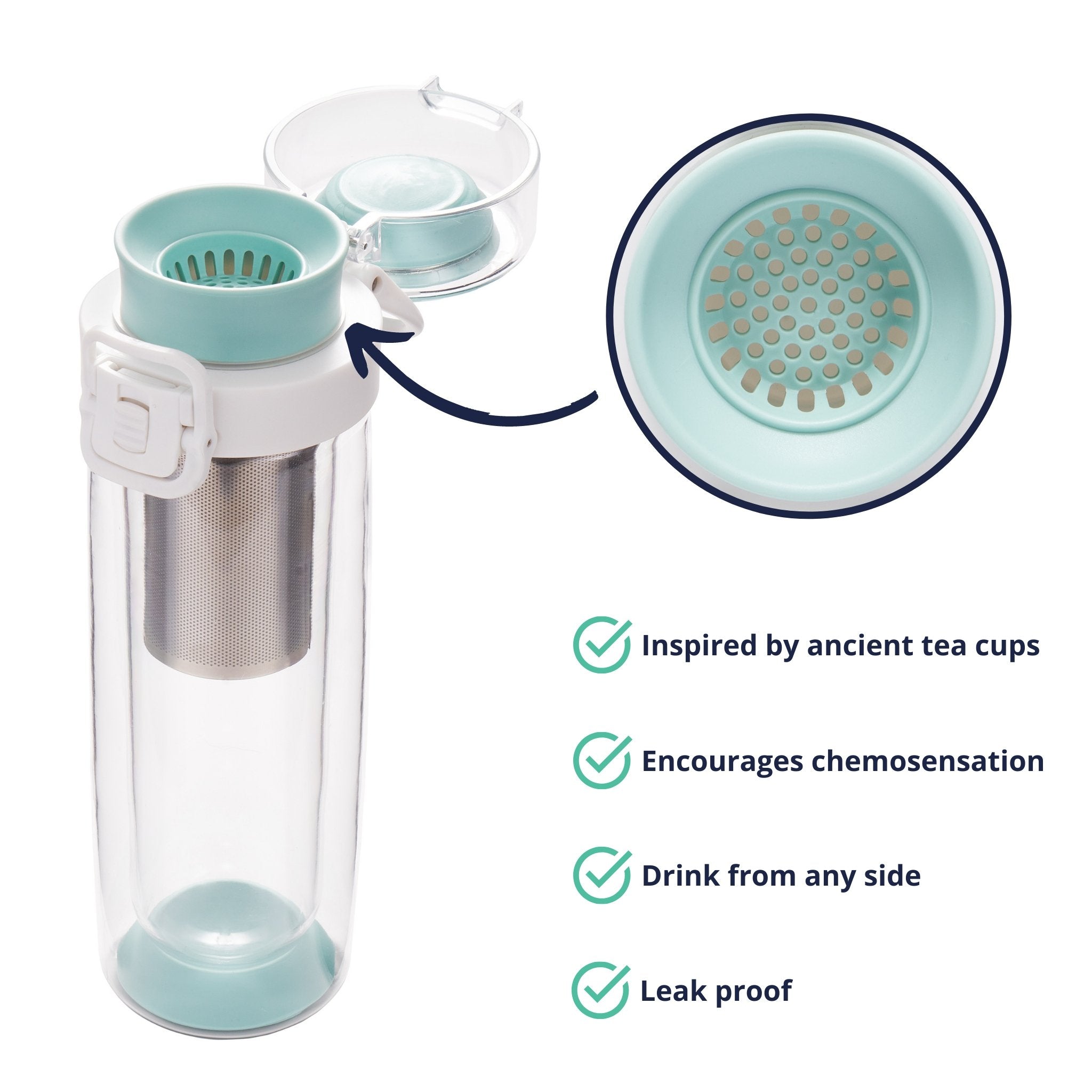 Steep & Go Cold Brew Tea Infuser from The Tea Spot - Oolong Owl