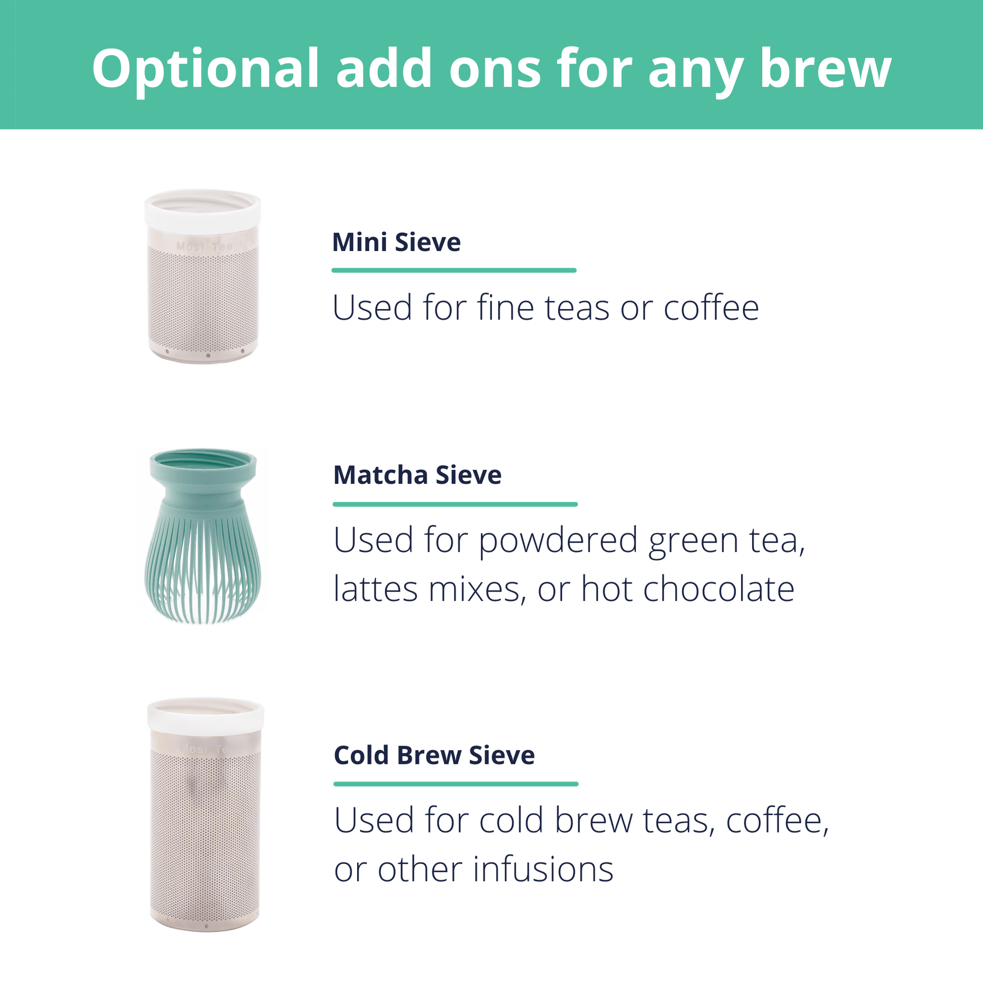 Infuser Add Ons - Mosi Tea